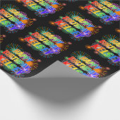 Vorname "KELSEY", Fun "HAPPY BIRTHDAY" Geschenkpapier (Ecke)