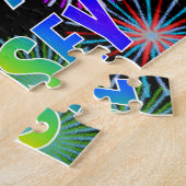 Vorname "KELSEY", Fun "HAPPY BIRTHDAY" Puzzle (Seite)