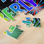 Vorname "KIMBERLY", Fun "HAPPY BIRTHDAY" Puzzle (Seite)