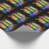 Vorname "LANCE", Fun "HAPPY BIRTHDAY" Geschenkpapier (Ecke)