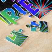 Vorname "LAURIE", Fun "HAPPY BIRTHDAY" Puzzle (Seite)