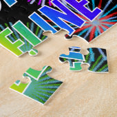 Vorname "MADELINE", Fun "HAPPY BIRTHDAY" Puzzle (Seite)