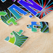 Vorname "MEGAN", Fun "HAPPY BIRTHDAY" Puzzle (Seite)