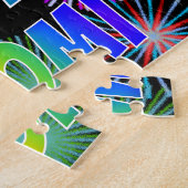 Vorname "NAOMI", Fun "HAPPY BIRTHDAY" Puzzle (Seite)