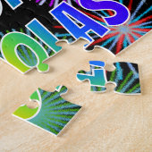 Vorname "NICHOLAS", Fun "HAPPY BIRTHDAY" Puzzle (Seite)