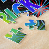 Vorname "PATRICK", Fun "HAPPY BIRTHDAY" Puzzle (Seite)