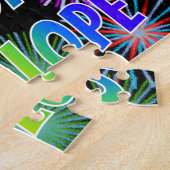 Vorname "PENELOPE", Fun "HAPPY BIRTHDAY" Puzzle (Seite)