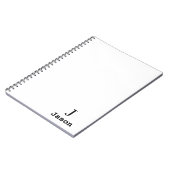 Vorname Personalisiert Notizblock (Linke Seite)