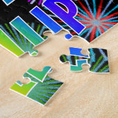 Vorname "PHILLIP", Fun "HAPPY BIRTHDAY" Puzzle (Seite)