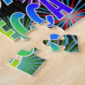 Vorname "REBECCA", Fun "HAPPY BIRTHDAY" Puzzle (Seite)