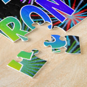 Vorname "SHARON", Fun "HAPPY BIRTHDAY" Puzzle (Seite)