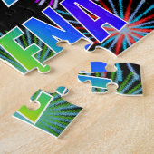 Vorname "SHEENA", Fun "HAPPY BIRTHDAY" Puzzle (Seite)