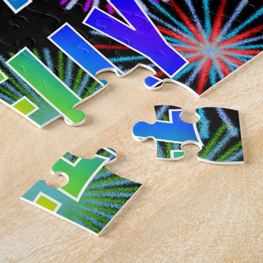 Vorname "SHELLY", Fun "HAPPY BIRTHDAY" Puzzle (Seite)