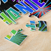 Vorname "STEPHANIE", Fun "HAPPY BIRTHDAY" Puzzle (Seite)