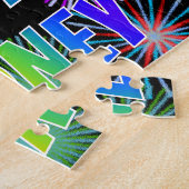 Vorname "SYDNEY", Fun "HAPPY BIRTHDAY" Puzzle (Seite)