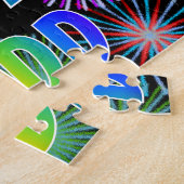 Vorname "TODD", Spaß "GLÜCKLICHER GEBURTSTAG" Puzzle (Seite)