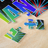 Vorname "VIVIAN", Fun "HAPPY BIRTHDAY" Puzzle (Seite)