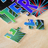 Vorname "WALTER", Spaß "GLÜCKLICHER GEBURTSTAG" Puzzle (Seite)