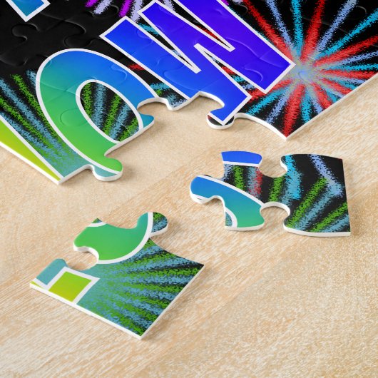 Vorname "WILLOW", Fun "HAPPY BIRTHDAY" Puzzle (Seite)