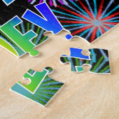 Vorname "ZOEY", Fun "HAPPY BIRTHDAY" Puzzle (Seite)