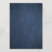 (vorne) Blumenkhalkartentafel DIY Hochzeitslüfter Programm (Rückseite)