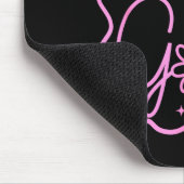 Vornehm, aber Gott Coquette Bogen Christlich Relig Mousepad (Ecke)