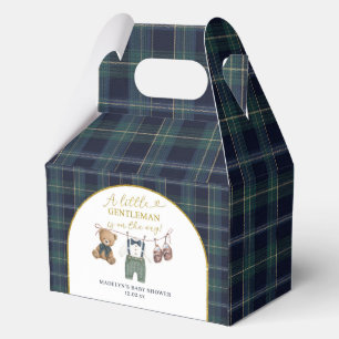Vornehm ein kleiner Gentleman Baby Shower Favor Geschenkschachtel