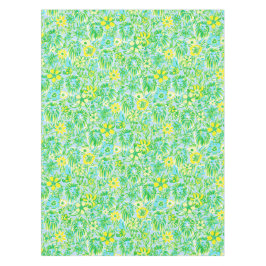 Vornehm gelber und grüner Löwe mit Blumen Küste Tischdecke