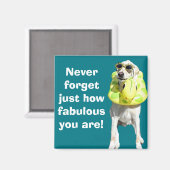 vornehm magnet (Vorderseite/Rückseite)