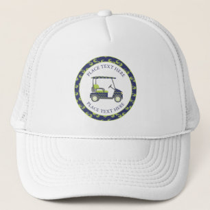 Vornehme Alligator-Golfkarre Truckerkappe