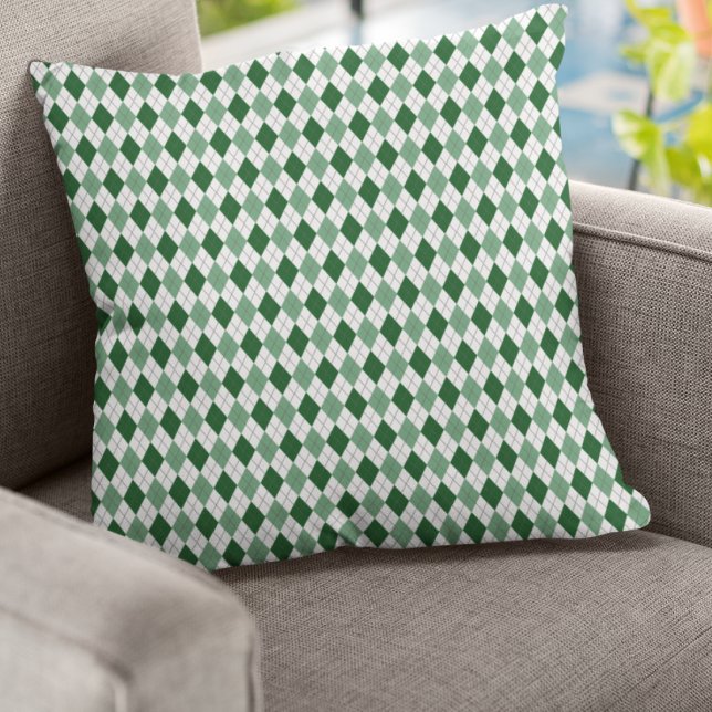 Vornehme Argyle Kissen (Von Creator hochgeladen)