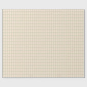 Vornehme Argyle-Pfirsich-Minz-Weihnachtsfeier  Geschenkpapier (Flach)