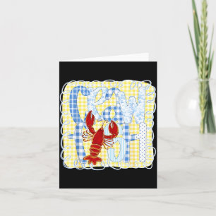 Vornehme Crawfish-Saison Lustig Louisiana Seafood Karte