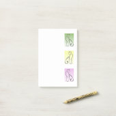 Vornehme Katze Posten-Es-Anmerkungen - multi Post-it Klebezettel (Auf Schreibtisch)