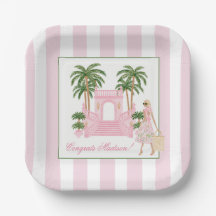 Vornehme Palm Beach Hochzeits- / Junggesellinnenpa