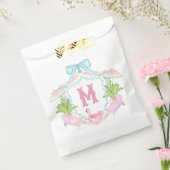 Vornehme Palm Beach-Monogramm-Krone Geschenktütchen (Versiegelt)