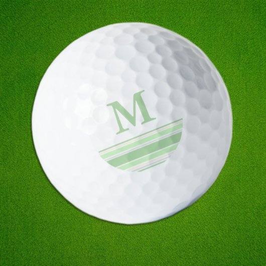 Vornehme Streifen Golfball