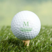 Vornehme Streifen Golfball (Insitu T-Shirt)