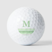 Vornehme Streifen Golfball (Vorderseite)