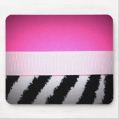 Vornehmer Zebra Mousepad (Vorne)