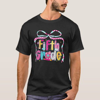 Vornehmes Mädchen der 5. Klasse Süße Kokette Schle T-Shirt