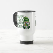 Vornehmes St. Patrick’s-Liebe | Cute Grüne Glück Reisebecher (Vorderseite Links)