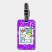 Vornübergeneigt wandern wild und frei gepäckanhänger (Vorderseite vertikal)