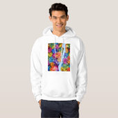 Voronezh Russia City Map Hoodie (Vorne ganz)
