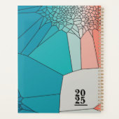 Voronoi Visionen: Ein gläserner Designplaner Planer (Rückseite)