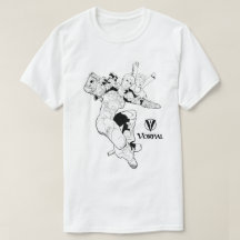 Vorpal Comic Book TShirt: Cover 2 Action