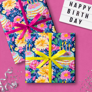 Vorpraktikanten-Geburtstags-Verpackungspapier Geschenkpapier Set