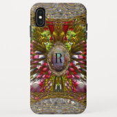 Vorpuff Monogram Case-Mate iPhone Hülle (Rückseite)