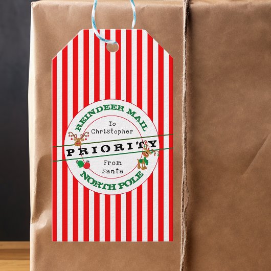 Vorrangige Rentierbriefe aus Weihnachtsgeschenk Geschenkanhänger