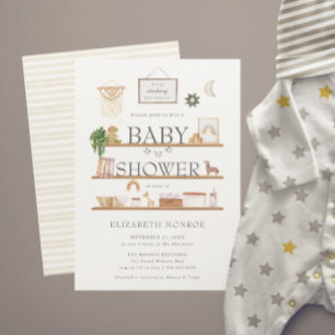 Vorräte für die Regale   Boho-Kinderzimmer-Baby-Pa